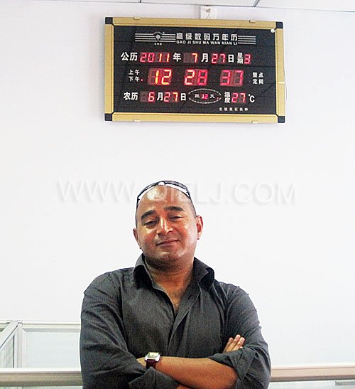 2011年7月25日，外國友人參觀考察我公司！明經(jīng)理等接待并陪同參觀！(圖3)